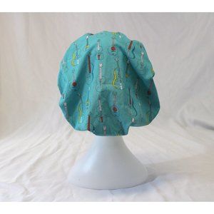 String Instruments Bouffant Surgical Dental Scrub Cap Chemo Hat
